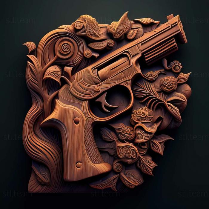3D model Gun Loco game (STL)